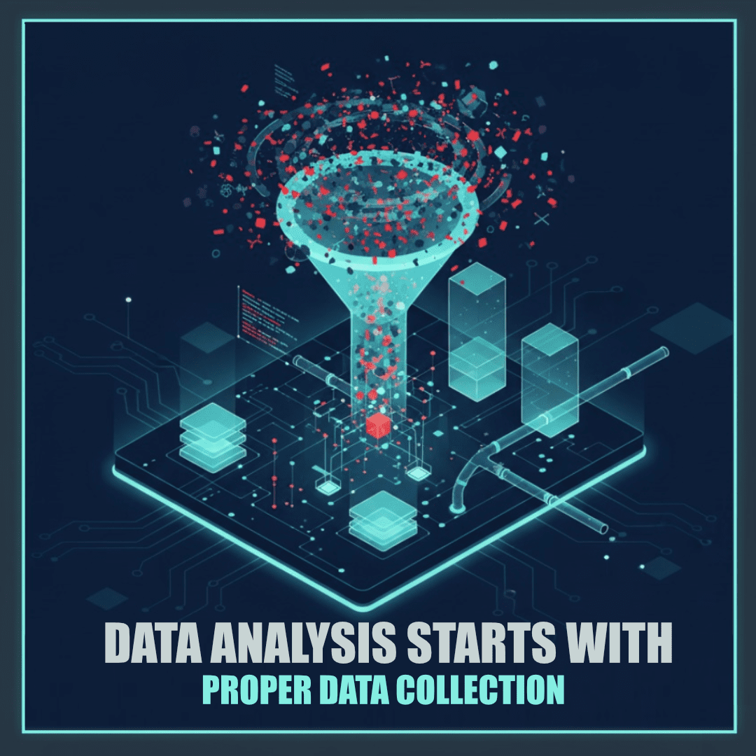 DATA ANALYSIS STARTS WITH PROPER DATA COLLECTION
